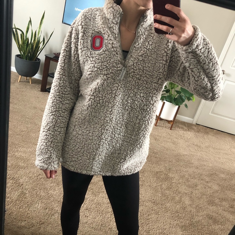 Ohio State Sherpa Quarter Zip